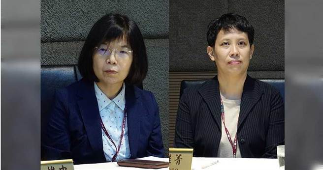 NCC委員林麗雲（左）被行政院人士定位為「處理中天」的親綠學者，而NCC委員王維菁（右）也被政院人士判定，只要積極溝通也會願意配合。（圖／報系資料照）