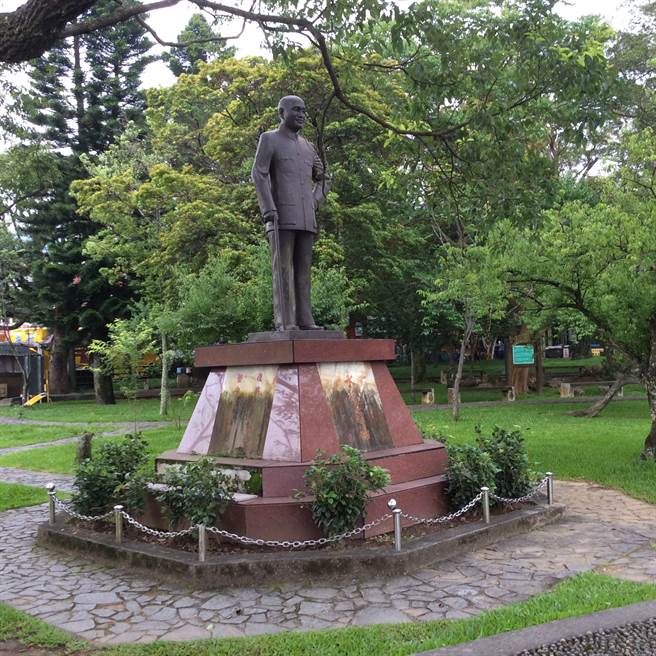 游角板山。这一段歷史，是大陆人完全不知道的。（作者提供）
