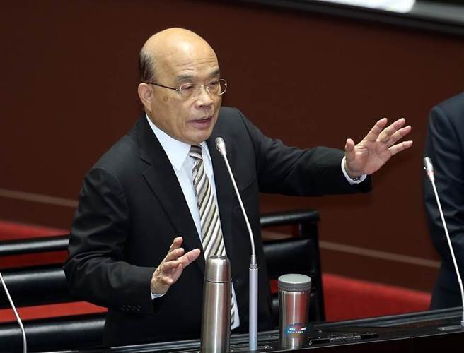 行政院长苏贞昌（图／姚志平摄）