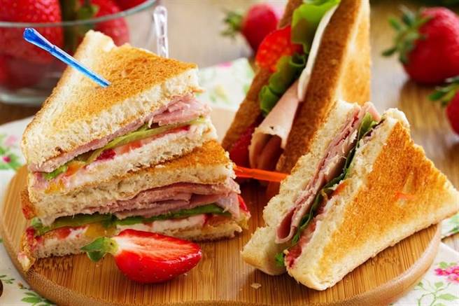 彰化和美镇曾男上班途中边骑车边单手拿三明治吃早餐，遇上检举魔人差点被罚1.2万元，几乎可以吃整整一个月的豪华早餐。（示意图/shutterstock达志影像）