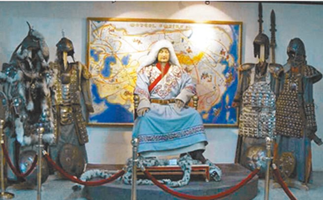 蒙古不世出的英主──成吉思汗。（作者提供）