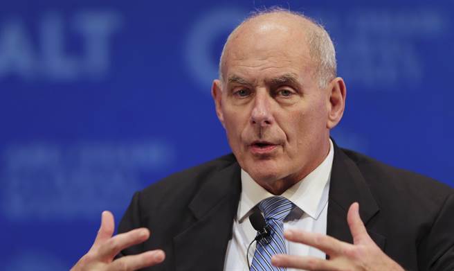 白宫前幕僚长凯利（John Kelly）的资料照。（美联社）