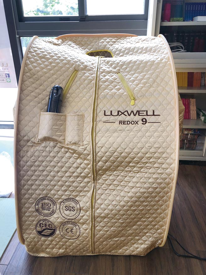 拉斯維爾Luxwell Redox9第九代多功能頂級排汗艙。圖／業者提供