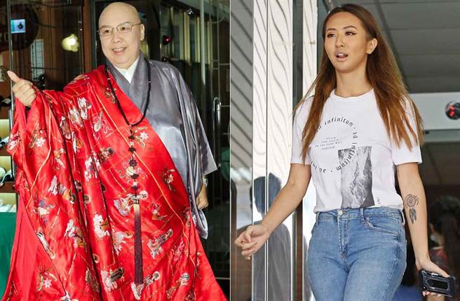 恒述法师看见自己跟蔷蔷的共通点，邀她当入门弟子。(中时资料照片)