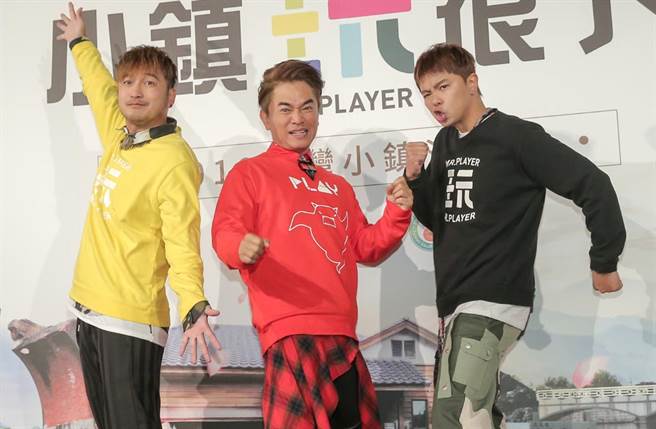 小鬼拍摄《综艺玩很大》台中行，是他在节目的最后一次外景。(中时资料照片)