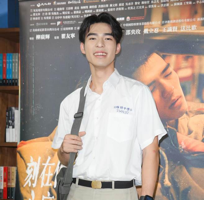 陈昊森主演《刻在你心底的名字》票房亮眼。（吴松翰摄）