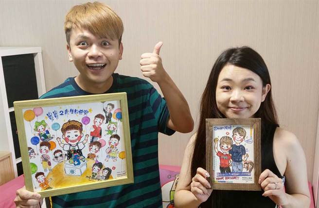 蔡阿嘎IG被色情帐号侵扰，面对对方提出丈夫GG小要外遇，他给出的回应让人笑爆。(翻摄自蔡阿嘎脸书)