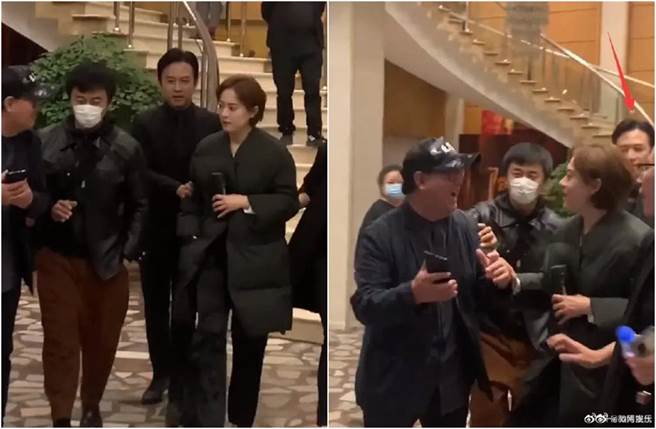 孙俪婉言拒绝想合照的粉丝。（图／翻摄自微博）