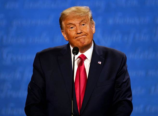 川普。（图／美联社）