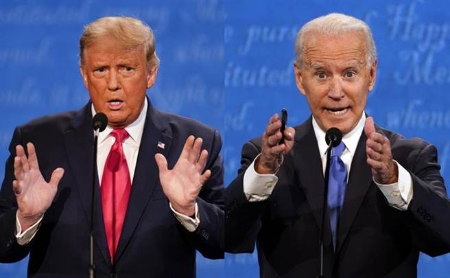 虽然最后一场大选辩论「中规中矩」，但CNN指出，川普未能在最后辩论找到「翻盘点」，这对全国民调落后的他，想靠辩论争取选民认同更困难。（美联社合成图）