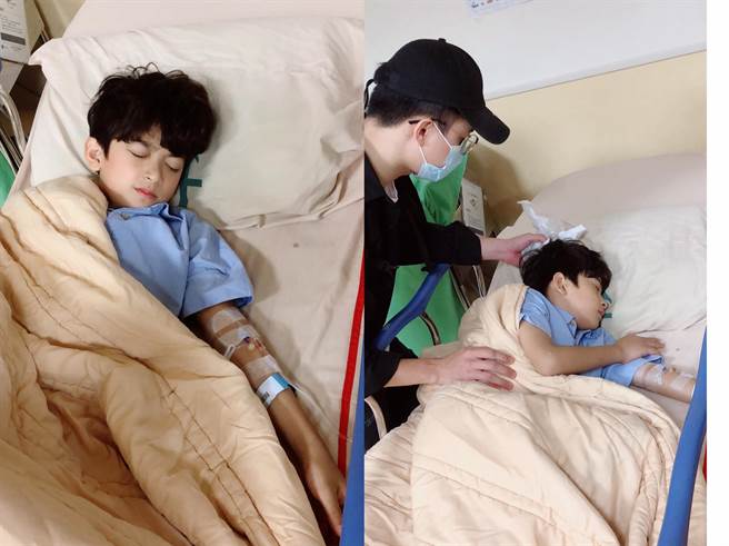 叶小毅遭虎头蜂螫伤送医住院观察中。（达腾娱乐提供）