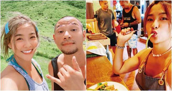 8月正式认爱后，小娴和金刚就经常在社群媒体上晒出两人恩爱合照，闪瞎眾人。（图／撷取自小娴脸书）