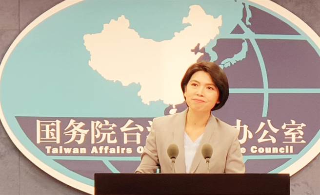 大陆国台办发言人朱凤莲。（蓝孝威摄）
