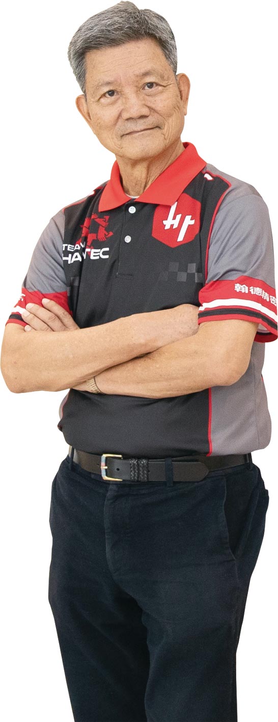 翰德公司董事长陈福到。