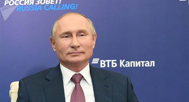 普丁说，儘管增长率可能没有达到中国大陆自己的目标，但其经济的增长率是很显着的，必须承认中国大陆仍然是世界经济的驱动力。（图／卫星通讯社）

