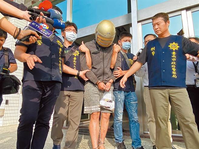 梁姓凶嫌。（曹婷婷摄）