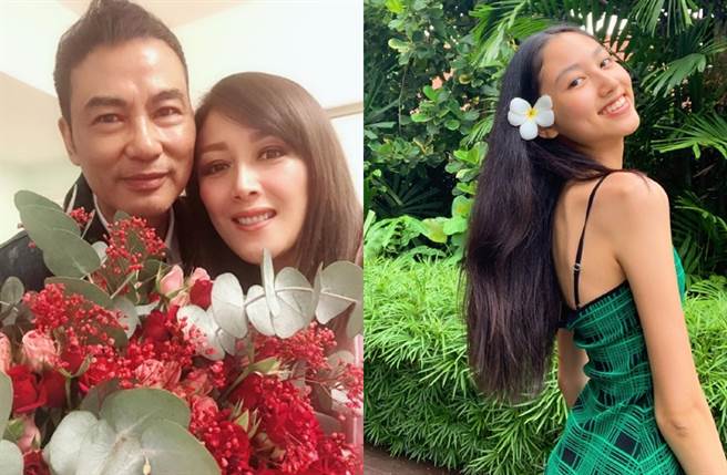 任达华和琦琦育有漂亮女儿任晴佳。（图／翻摄自qiqi_qiqi12 IG；翻摄自任晴佳Ella微博）