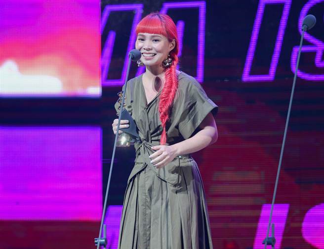 许哲佩。（粘耿豪摄）