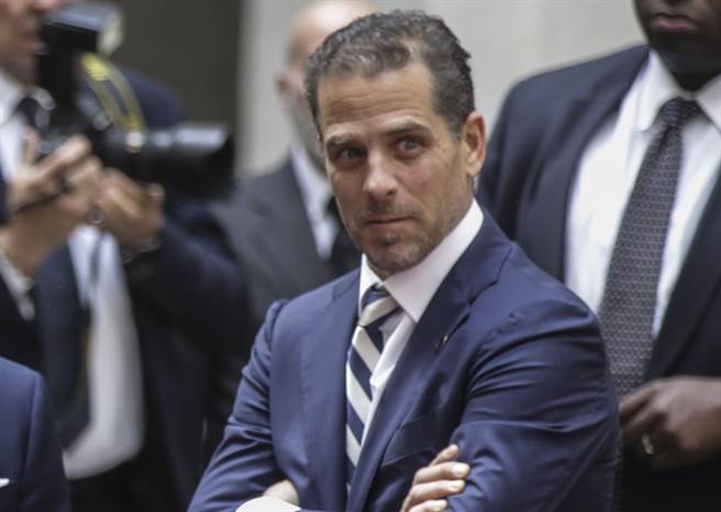 拜登次子韩特2016年4月访问义大利的资料照。（达志图库/TGP）