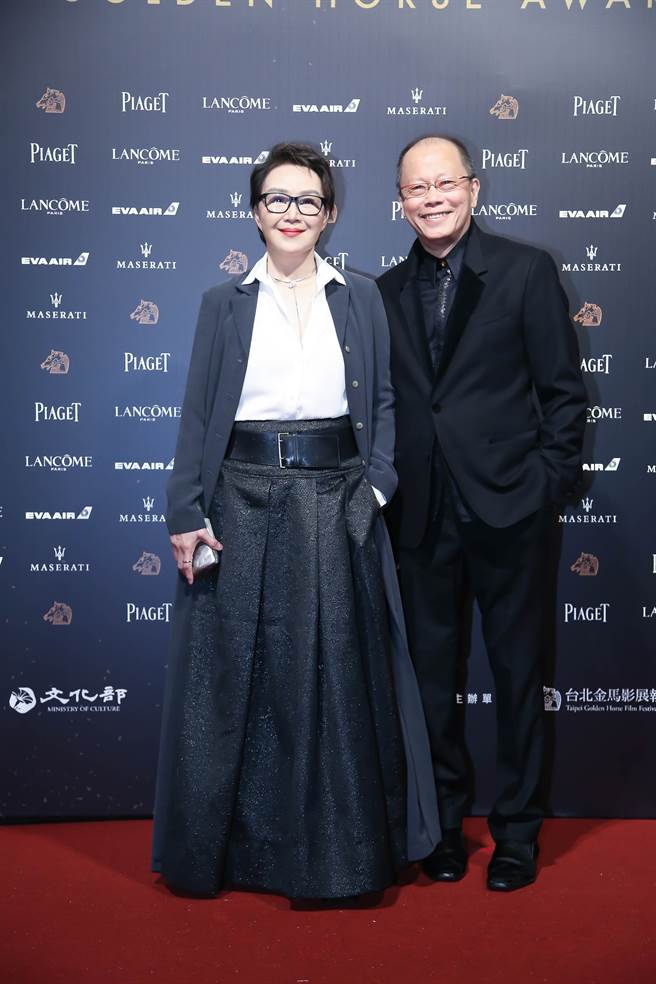 金马导演张毅和妻子杨惠姗鹣鲽情深。（图／本报系资料照片）