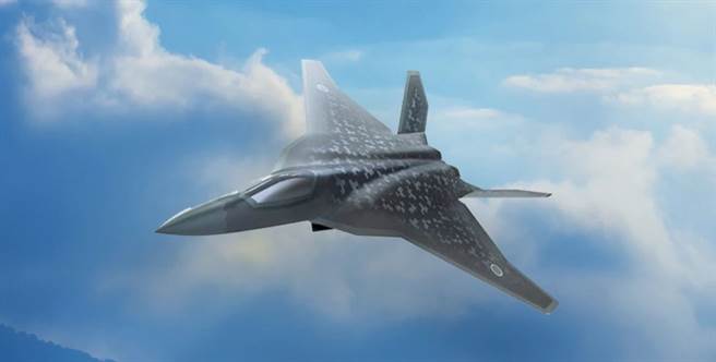 三菱公司提出的FX战机概念图。(图/防卫省)