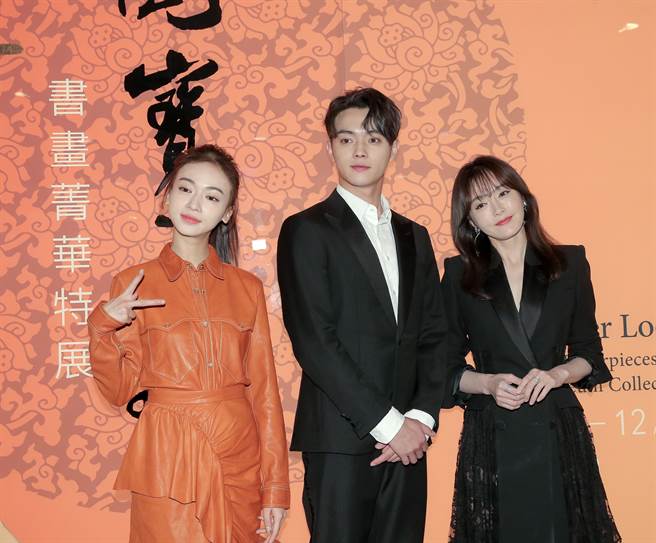 许凯2018年与秦岚、吴谨言来台宣传。(本报系资料照)