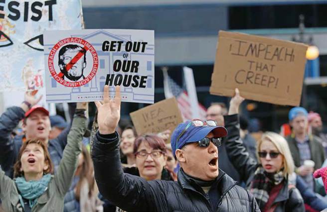 川普持续被评为二战以来不支持率最高的美国总统。（图／多维TW提供）