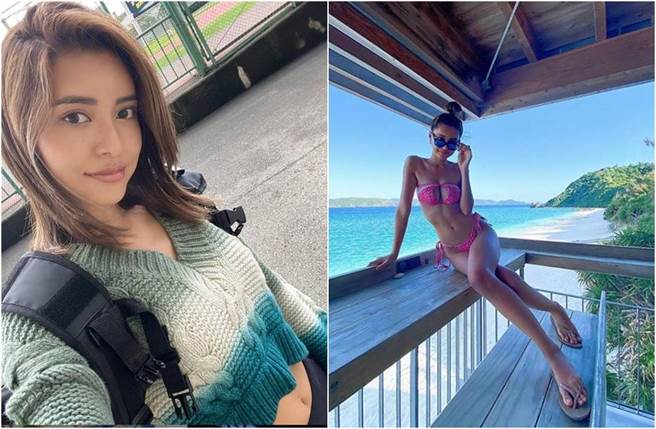 玛丽亚友登上外送员特辑引发关注，事后她被起底，其实是一位专业模特儿。（图／取材自mariayuofficial Instagram）