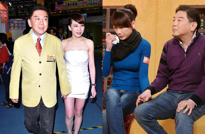 高国华、陈子璇当年上节目落泪谈恋情。（图／中时资料照片）