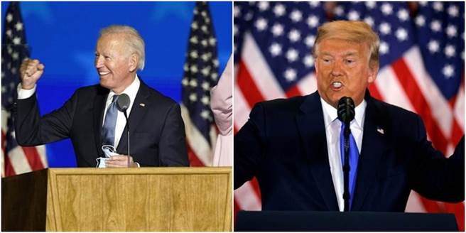 美國總統大選正如火如荼開票中，引發世界高度關注。（圖／美聯社）