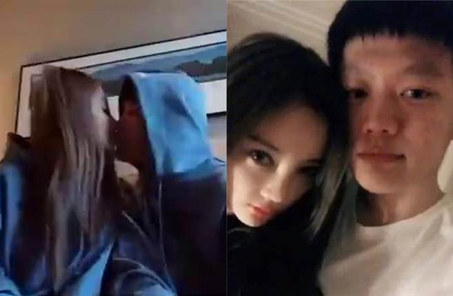 PG One和李小璐亲密影片去年底疯传。（图／翻摄自秒拍）