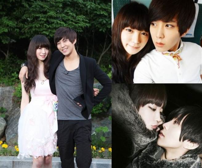 柳惠珠与朴知浩外型登对，小俩口当年甜蜜感情令人羡慕。(取自韩网)