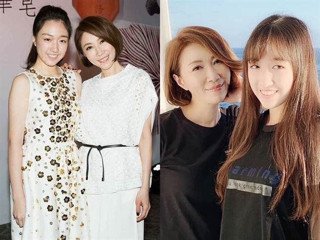 李翊君与爱女香奈儿。（图／FB@李翊君）