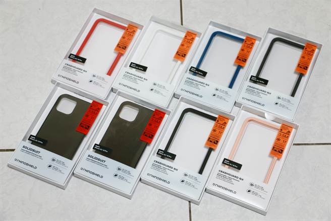 犀牛盾iPhone 12系列保护壳。（黄慧雯摄）