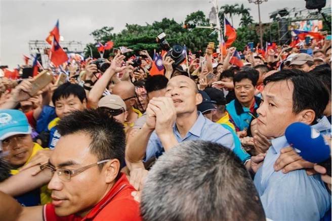 2020台灣10大新聞人物排行出爐 藍軍悍將奪下第一，圖為前高雄市長韓國瑜。(資料照片，郭吉銓攝)