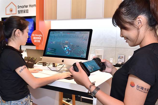 台湾大云游戏服务GeForce NOW 联盟Taiwan Mobile正式上线。（台湾大提供／黄慧雯台北传真）