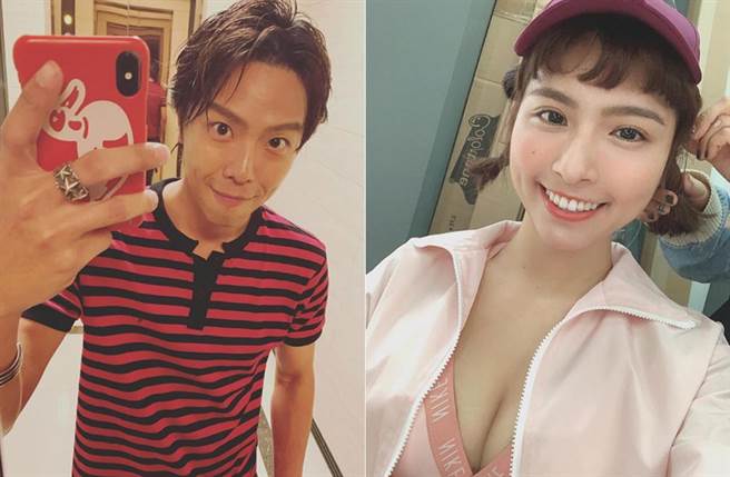 小鬼過世後，女友峮峮始終堅強，很快復工，不給他人添麻煩。(取材自小鬼IG、峮峮IG)

