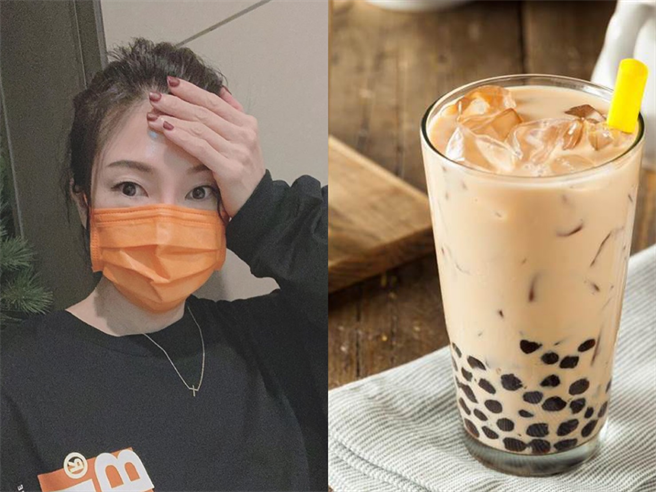 喝珍奶要求「混珍洗珠」，KIMIKO曝超狂点法让眾人惊讶。(组图/左：截自KIMIKO IG；右：达志影像示意图)