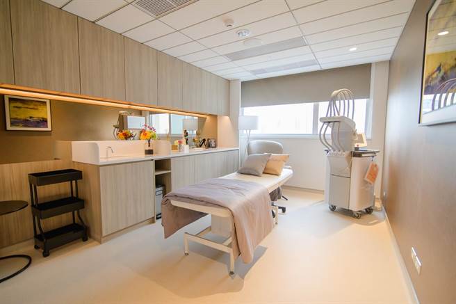 博田医院成立医美中心，环境温馨、设备新颖。（博田医院提供／柯宗纬高雄传真）