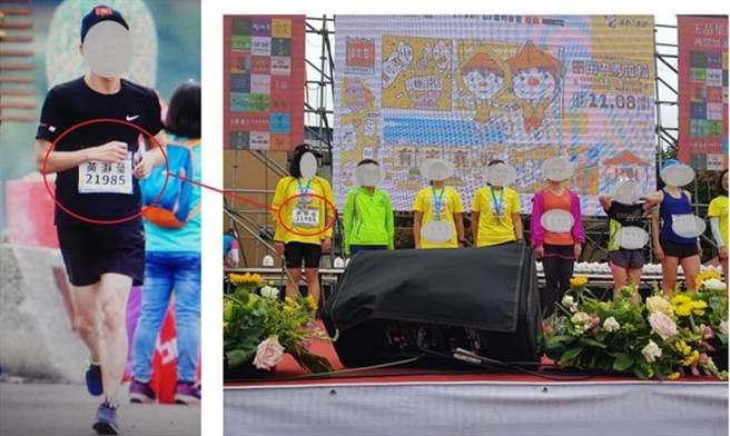 昨天在彰化县田中镇举办，被誉为全台最有人情味的「田中米仓马拉松」，在不受疫情的影响下，热闹展开，吸引许多跑友前来朝圣，但却传出代跑，引来民眾挞伐。（翻摄irunner网站／吴建辉彰化传直）