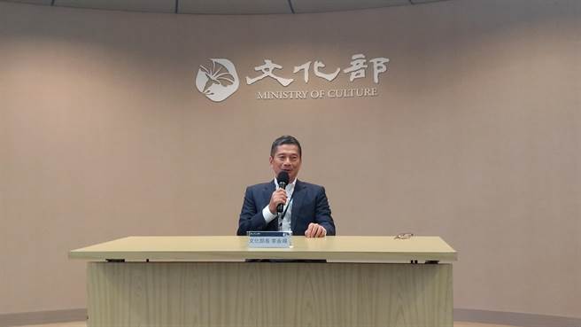 文化部长李永得。（王宝儿摄）