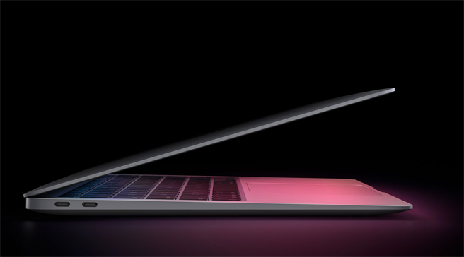 苹果发表基于M1的13吋MacBook Air。（摘自苹果官网）
