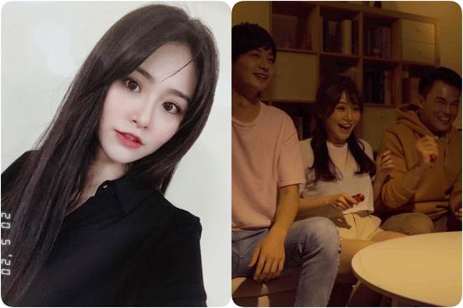 广告女模MiuMiu拥有一张神似周子瑜的甜美脸蛋。(米客邦提供)