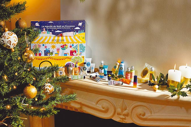 欧舒丹节庆嘉年华经典倒数月历，2580元。（欧舒丹提供）