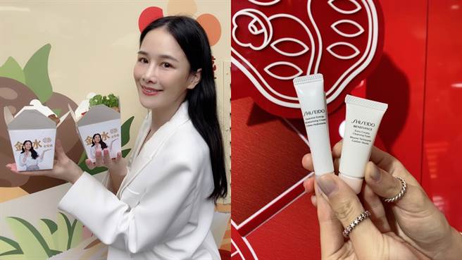 本周末不能错过资生堂小红瓶RED POWER STATION快闪店、金丰盛和水哦合作推出的金水联名台味餐车。（图／邱映慈摄影）
