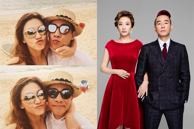 陈小春感性发文 感谢应采儿一路相伴 (图/ 翻摄自应采儿微博、网路)