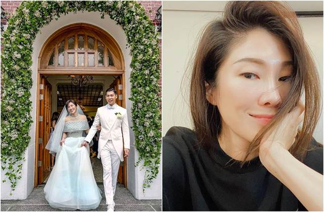 KIMIKO办完婚礼后，近日却身陷「混珍洗珠」风波。（图／取材自KIMIKO脸书）