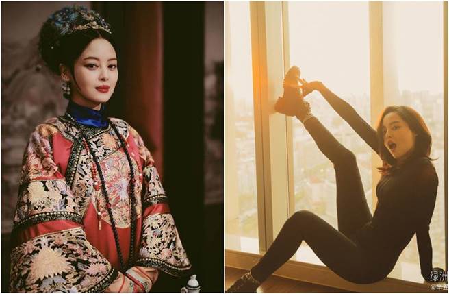 辛芷蕾撇发福后，她近日晒出多张辣照，身材曲线全都露。（图／取材自辛芷蕾微博）