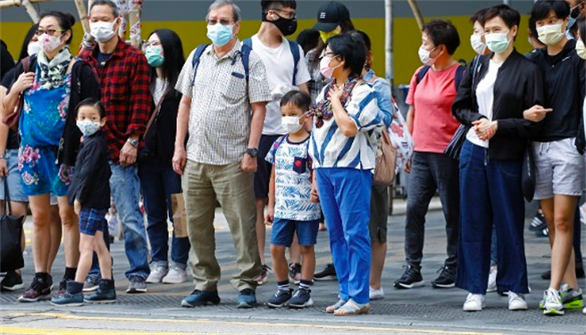 香港近日多宗源頭不明新冠肺炎個案，第四波疫情一觸即發。（取自東網）