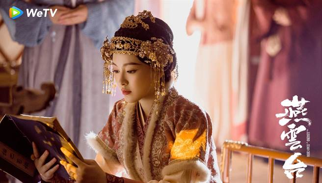 唐嫣在《燕云台》演出歷史着名辽国萧太后。（WeTV海外站提供）